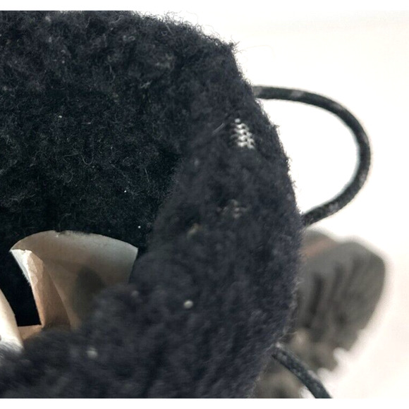 Sorell Womens Leather Faux Fur Lined Tall Boots Size 8 Wool Pull-On Warm Winter - Picture 9 of 12